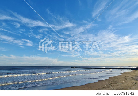 <千葉県>野手浜海岸 <千葉県>野手浜海岸 119781542