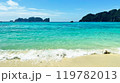 ピピ島の青い海と空 119782013