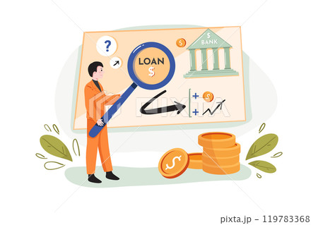Searching Business Loan Offer Bank Investments Proposal 119783368