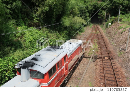 DLやまぐち号が木戸山トンネルに挑む DLやまぐち号が木戸山トンネルに挑む 119785887