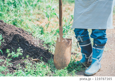 農家の土づくり 農家の土づくり 119787165