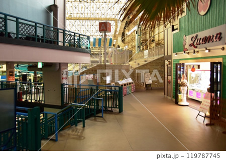 福島県　スパリゾートハワイアンズのウオーターパークのビーチシアタ―入口 119787745