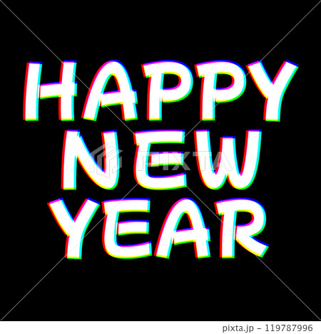 色収差なハッピーニューイヤー 119787996