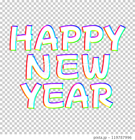 色収差なハッピーニューイヤー 119787996