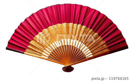和風の扇子の透過素材 Translucent material of Japanese fan（PN 119788165