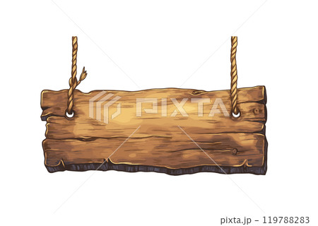 wooden sign, sign, pointer. Vector wooden sign, sign, pointer. Vector 119788283