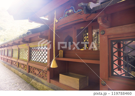 妙義神社本殿裏手にある神秘的な天狗社 119788460