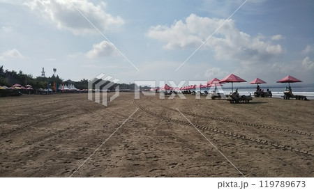 レギャンビーチの風景【インドネシア・バリ島】 119789673