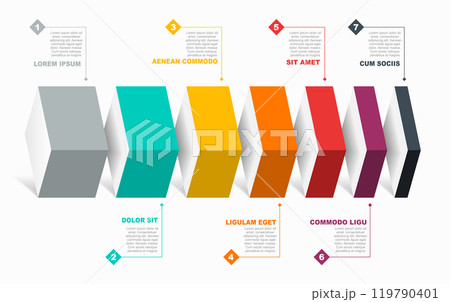 Infographic design template with place for your data. Vector illustration. Infographic design template with place for your data. Vector illustration. 119790401