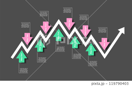 Infographic design template with place for your data. Vector illustration. 119790403