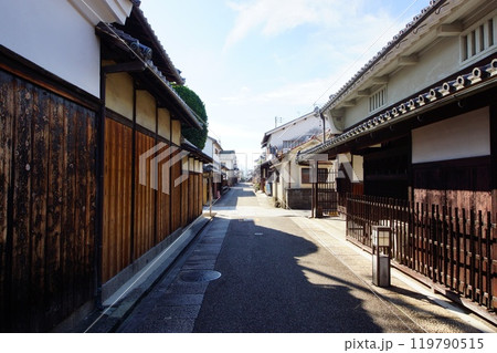 寺内町　富田林町並み風景 119790515