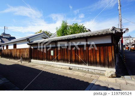 寺内町　富田林町並み風景 119790524