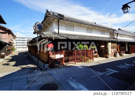 寺内町　富田林町並み風景 119790527