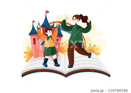 Mothers Day Illustration Pack 119790590