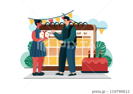 Mothers Day Illustration Pack 119790612