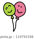 A couple Balloon  119791598