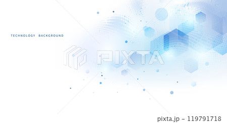 Abstract technology background, modern design vector illustration 119791718