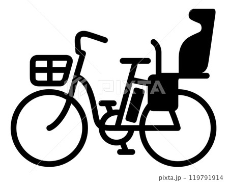 自転車のアイコン 自転車のアイコン 119791914