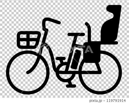 自転車のアイコン 自転車のアイコン 119791914
