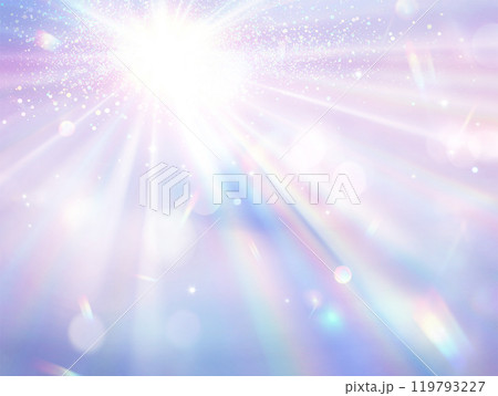 キラキラと輝く閃光の背景 119793227