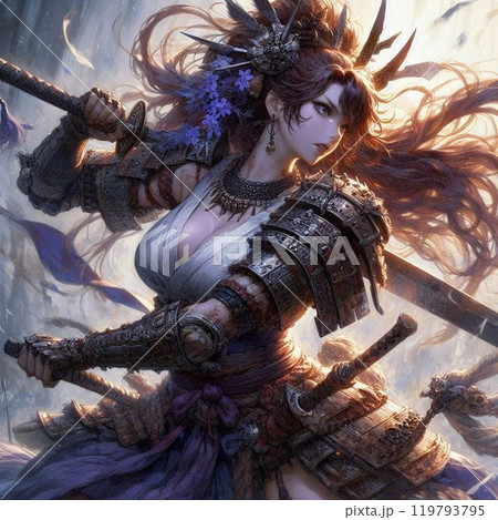 戦場を駆ける戦乙女、イラスト 119793795