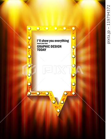 Mirror light bulb. 119794372