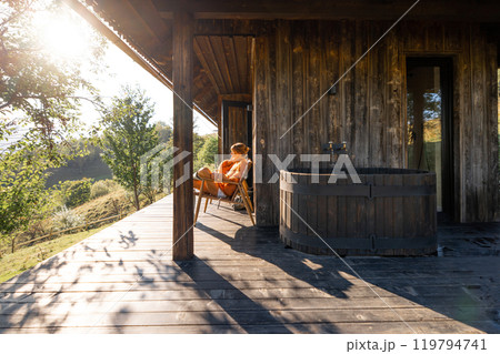 Relaxed Retreat on the Porch Relaxed Retreat on the Porch 119794741