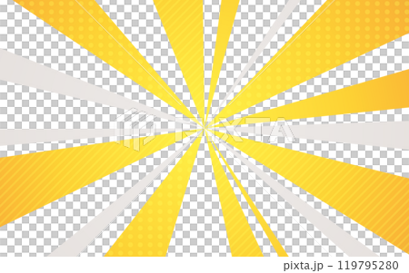Pop and cute gold and silver radial lines 119795280