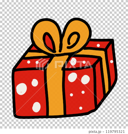 A gift for Christmas party A gift for Christmas party 119795321