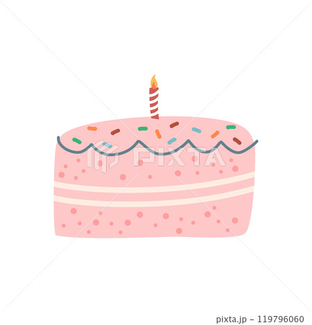 Still life of birthday elements 119796060