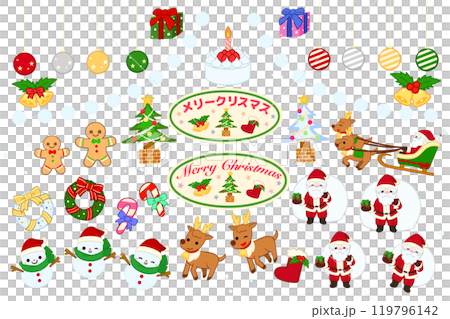 Christmas material 119796142