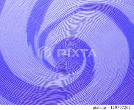 和紙のテクスチャのイメージ素材　渦巻模様　青紫色 119797262