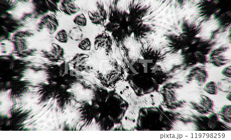 Monochrome kaleidoscope pattern with intricate geometric shapes dynamic design art illustration abstract background. Monochrome kaleidoscope pattern with intricate geometric shapes dynamic design art illustration abstract background. 119798259