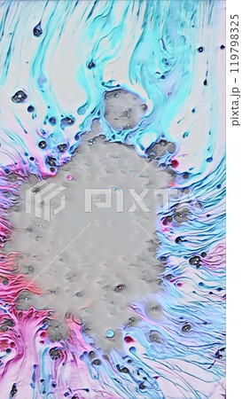 Abstract fluid artwork with pink blue splatter patterns splash frame art illustration abstract background. Abstract fluid artwork with pink blue splatter patterns splash frame art illustration abstract background. 119798325