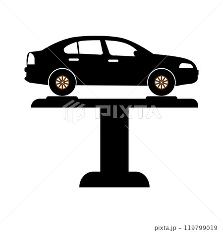 Hydraulic car wash icon 119799019