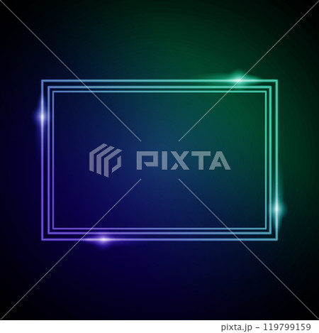 Glow Frame 119799159