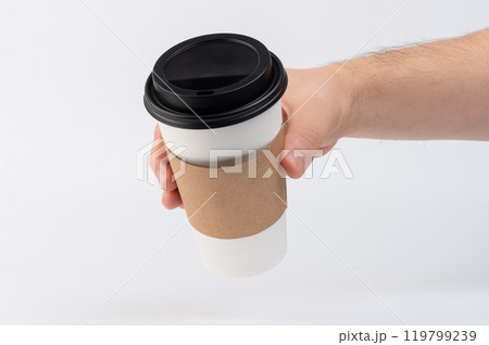 Close up of cup for hot drink liquids Close up of cup for hot drink liquids 119799239