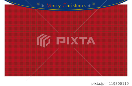 クリスマスカラーのチェック柄シームレスパターン/赤・緑ライン クリスマスカラーのチェック柄シームレスパターン/赤・緑ライン 119800119
