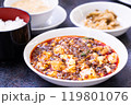 麻婆豆腐定食 119801076