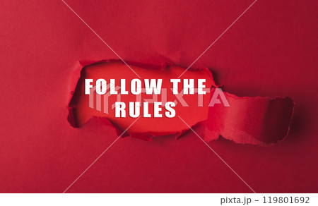 A red background with a red hole in it 119801692