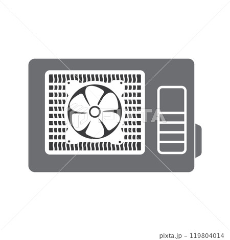 Outdoor air conditioner icon Outdoor air conditioner icon 119804014