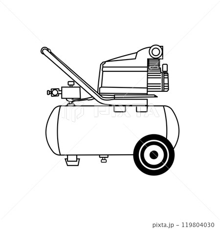 Compressor icon 119804030