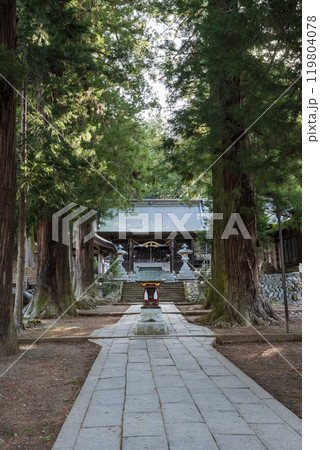 河口浅間神社随神門　山梨県南都留郡富士河口湖町 119804078