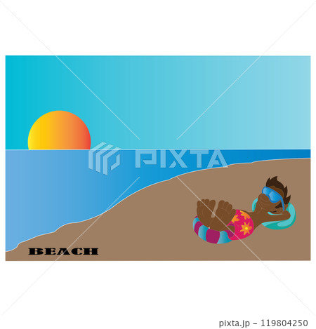 Sunset icon Sunset icon 119804250