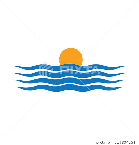Sunset icon Sunset icon 119804251
