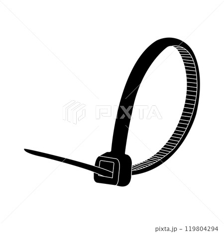 Cable ties icon Cable ties icon 119804294