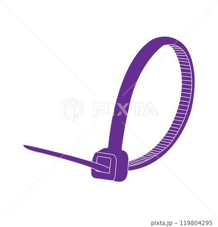 Cable ties icon Cable ties icon 119804295