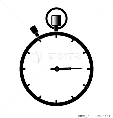 Stopwatch icon Stopwatch icon 119804324