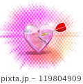 ハートを射貫く 119804909