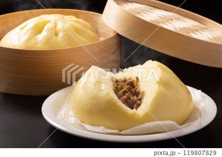 キーマカレー　肉まん 119807829